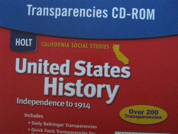 (image for) United States History Transparencies CD-ROM (CA)(CD)