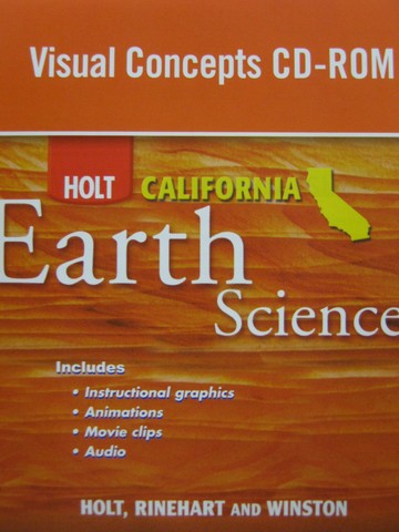 (image for) California Earth Science Visual Concepts CD-ROM (CA)(CD)