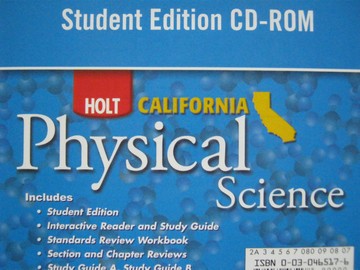 (image for) California Physical Science Student Edition CD-ROM (CA)(CD)