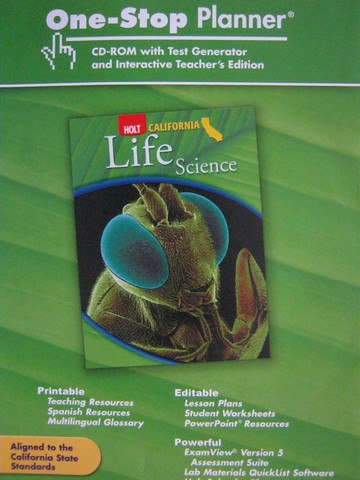 (image for) California Life Science One-Stop Planner (CA)(CD)