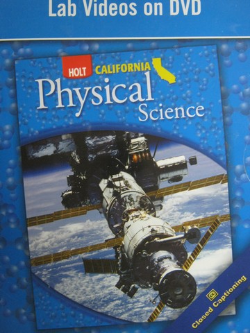 (image for) California Physical Science Lab Videos on DVD (CA)(DVD)
