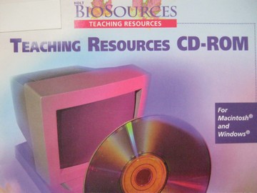 (image for) Holt BioSources Teaching Resources CD-ROM (CD)
