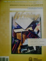 (image for) Elements of Writing Revised Introductory Transparencies (Binder)