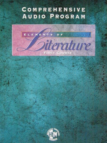 (image for) Elements of Literature 1st Course Comprehensive Audio (Pk)