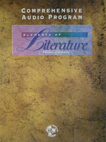 (image for) Elements of Literature 3rd Course Comprehensive Audio (Pk)