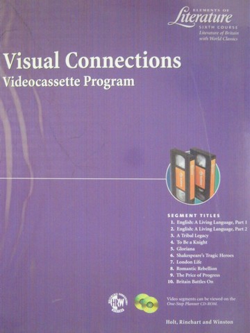 (image for) Elements of Literature 6th Course Visual Connections (Pk)