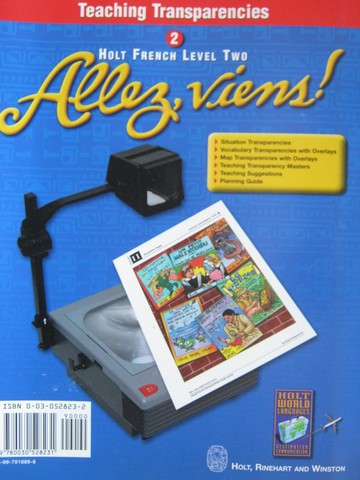 (image for) Allez, viens! 2 Teaching Transparencies (TE)(Binder)