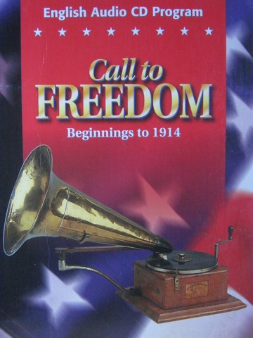 (image for) Call to Freedom Beginnings to 1914 English Audio CD Program (Pk)