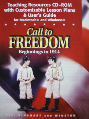 (image for) Call to Freedom Teaching Resources with Lesson Plans (TE)(CD)