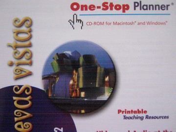 (image for) Nuevas Vistas Curso 2 One-Stop Planner (CD)
