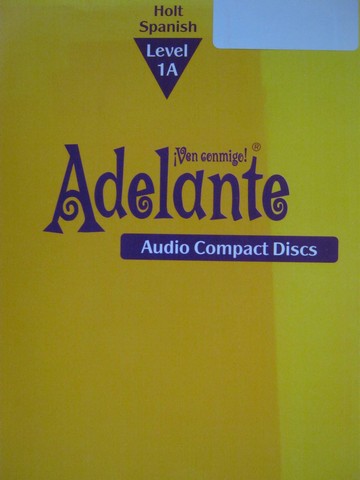 (image for) Adelante 1A Audio Compact Discs (CD)(Set) - Click Image to Close