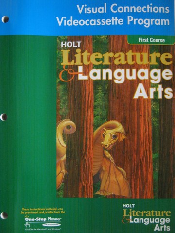 (image for) Holt Literature & Language Arts 1st Cr Visual Connections (Pk)