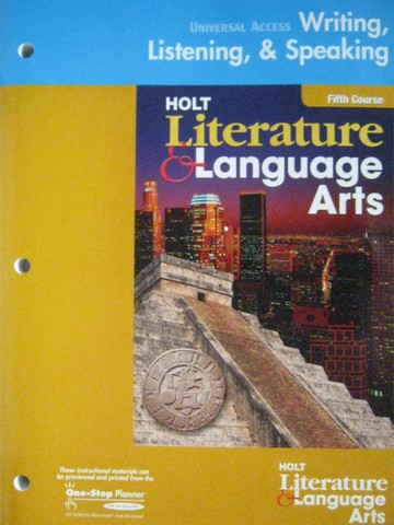(image for) Literature & Language Arts 5th Cr Writing Listening (Pk)