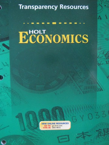 (image for) Economics Transparency Resources (P)
