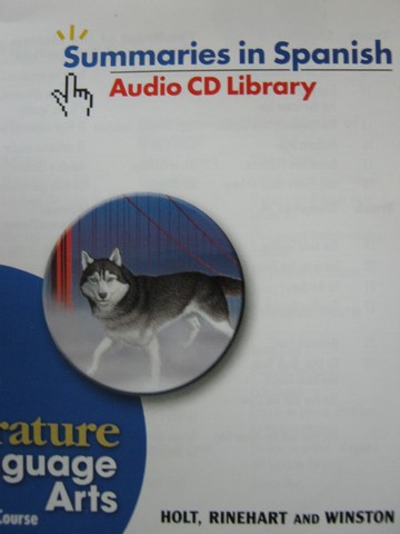 (image for) Holt Literature & Language Arts Intro Summaries in Spanish (CD)