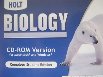 (image for) Holt Biology CD-ROM Version (CD) by George Johnson & Peter Raven