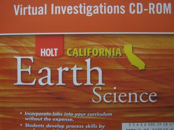 (image for) California Earth Science Virtual Investigations CD-ROM (CA)(CD)