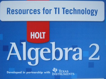 (image for) Algebra 2 Resources for TI Technology (CD)