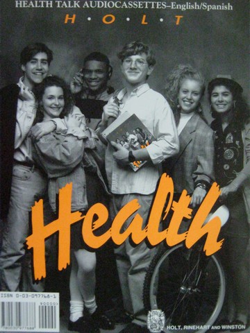 (image for) Holt Health Health Talk Audiocassettes English Spanish (Pk)