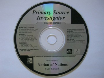 (image for) Nation of Nations 5th Edition Primary Source Investigator (CD)
