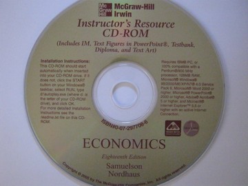 (image for) Economics 18th Edition Instructor's Resource CD (TE)(CD)