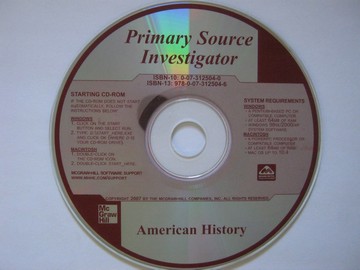 (image for) American History Primary Source Investigator (CD)