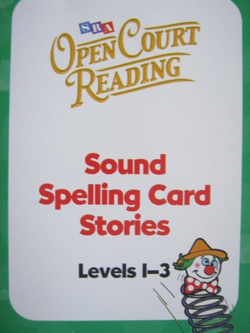 (image for) SRA Open Court Reading 1.3 Sound & Spelling Card (Cassette)