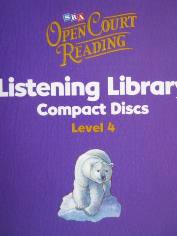 (image for) SRA Open Court Reading 4 Listening Library CDs (Pk)