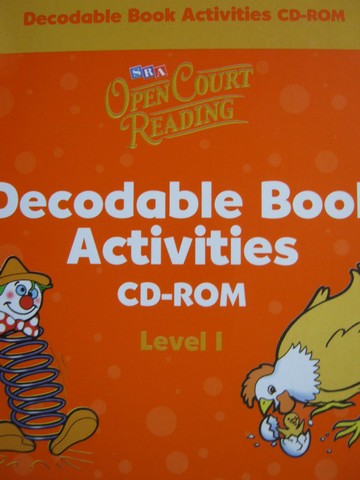 (image for) SRA Open Court Reading 1 Decodable Book Activities CD-ROM (CD)