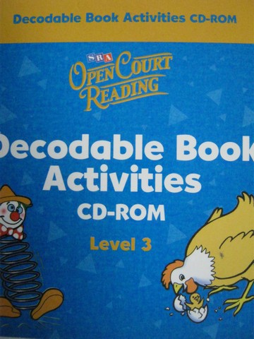 (image for) SRA Open Court Reading 3 Decodable Book Activities CD-ROM (CD)