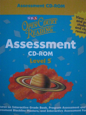 (image for) SRA Open Court Reading 5 Assessment CD-ROM (CD)
