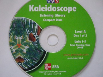 (image for) SRA Kaleidoscope A Listening Library 1 Units 1-3 (CD)