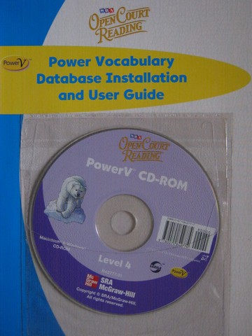 (image for) SRA Open Court Reading 4 Power Vocabulary (CD)