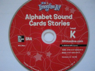 (image for) SRA Imagine It! K Alphabet Sound Cards Stories Version 2.0 (CD)