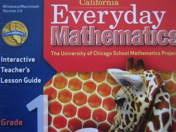 (image for) California Everyday Mathematics 1 Interactive TG (CA)(TE)(CD)