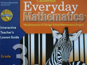 (image for) California Everyday Mathematics 3 Interactive TG (CA)(TE)(CD)