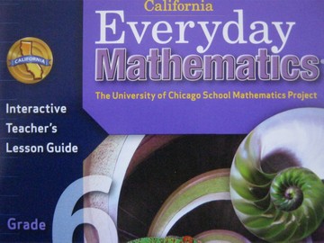 (image for) California Everyday Mathematics 6 Interactive TG (CA)(TE)(CD)
