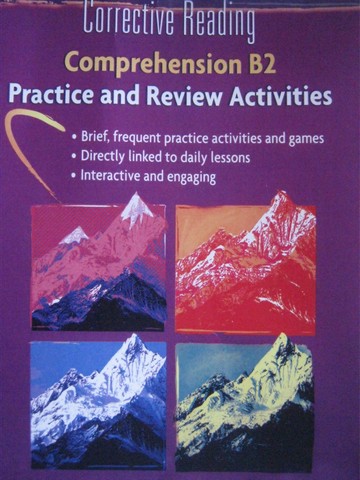 (image for) SRA Corrective Reading Comprehension B2 Practice & Review (CD)
