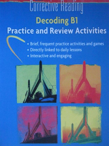 (image for) SRA Corrective Reading Decoding B1 Practice & Review (CD)