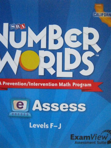 (image for) Number Worlds F-J eAssess (CA)(CD)