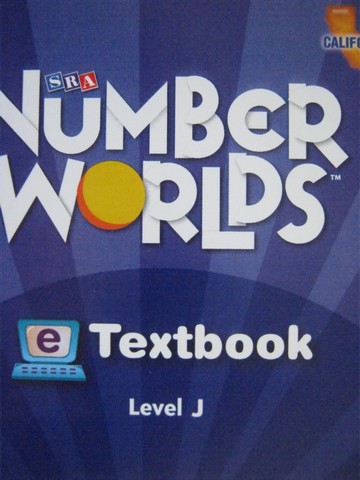 (image for) Number Worlds J eTextbook (CA)(CD)