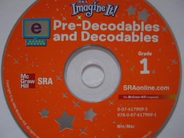 (image for) SRA Imagine It! 1 ePre-Decodables & Decodables Version 2.0 (CD)