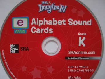 (image for) SRA Imagine It! K eAlphabet Sound Cards Version 2.0 (CD)