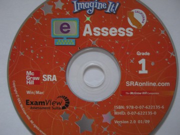 (image for) SRA Imagine It! 1 eAssess ExamView Assessment (CA)(CD)