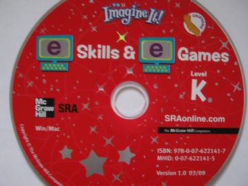 (image for) SRA Imagine It! K eSkills & eGames Version 1.0 (CA)(CD)