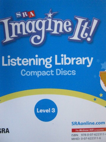(image for) SRA Imagine It! 3 Listening Library Compact Discs (CA)(CD)
