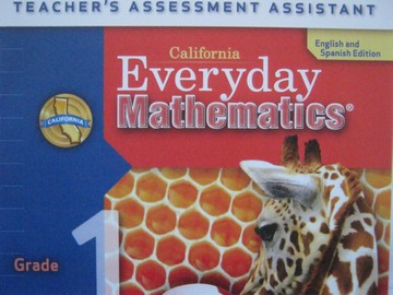(image for) California Everyday Mathematics 1 Teacher's Assessment (TE)(CD)