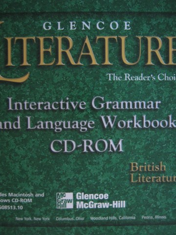 (image for) Reader's Choice British Literature Interactive Grammar (CD)