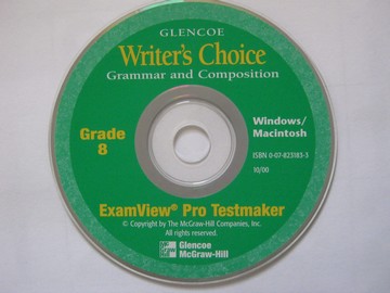 (image for) Writer's Choice 8 ExamView Pro Testmaker (CD)
