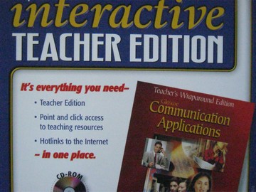 (image for) Communication Applications Interactive Teacher Edition (TE)(CD)